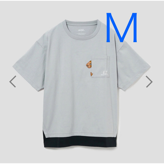 グラニフ(Design Tshirts Store graniph)のグラニフ　E.T. のぞく　レイヤードTシャツ　Mサイズ　ET(Tシャツ/カットソー(半袖/袖なし))
