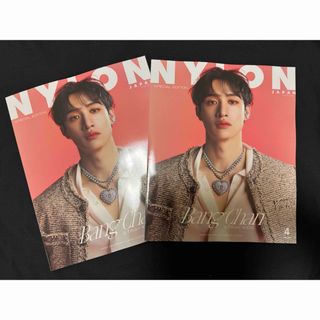 ストレイキッズ(Stray Kids)のNYLON JAPAN ナイロンジャパン　-April 2024- ２冊(アイドルグッズ)