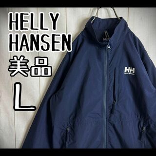 HELLY HANSEN - 【定番デザイン】　ヘリーハンセン　ナイロンジャケット　ドローコード　ロゴプリント
