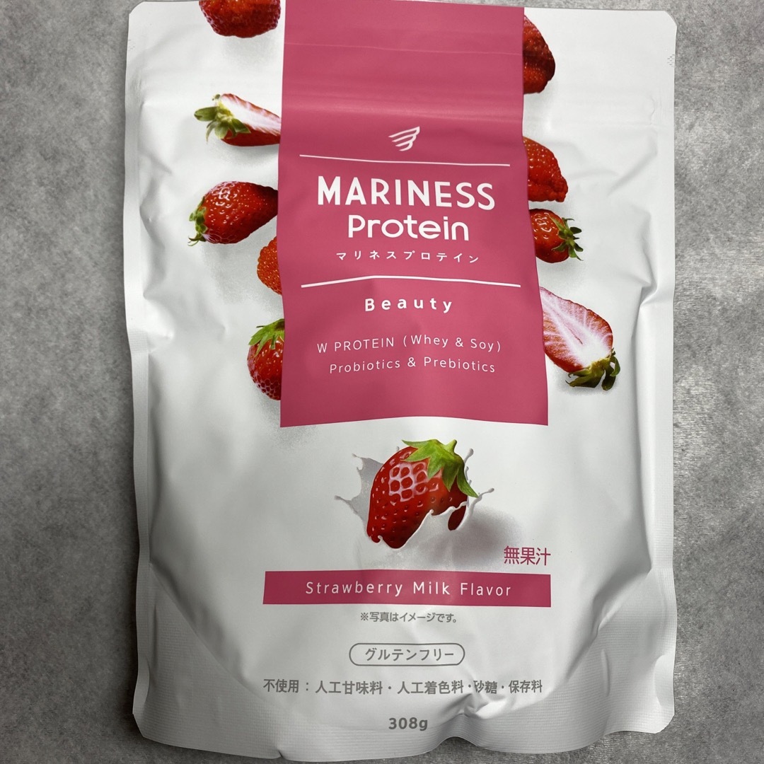 MARINESS マリネス　プロテイン　苺ミルク　ブルーベリーヨーグルト 食品/飲料/酒の健康食品(プロテイン)の商品写真