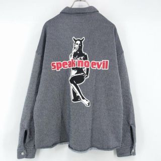 ヒステリックグラマー(HYSTERIC GLAMOUR)のヒステリックグラマーSPEAK NO EVIL オーバーサイズシャツ(シャツ)