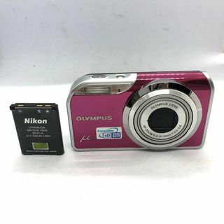 オリンパス(OLYMPUS)の【C4374】OLYMPUS μ-5000 ミュー ピンク ヨーロピアンデジカメ(コンパクトデジタルカメラ)