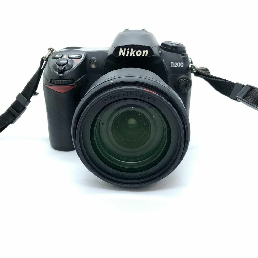 Nikon(ニコン)の【C4361】Nikon D200ボディ＋ シグマ 17-70mm レンズセット スマホ/家電/カメラのカメラ(デジタル一眼)の商品写真