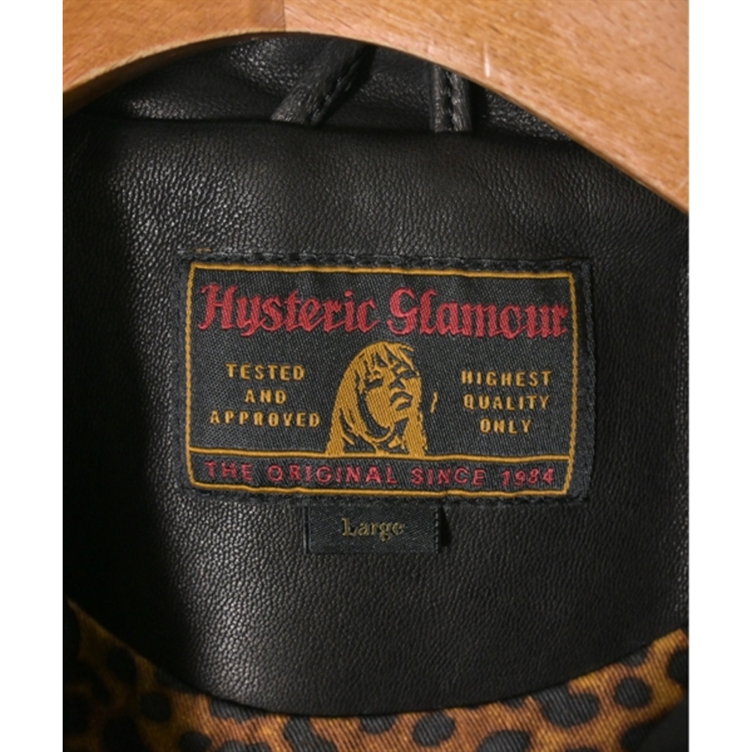 HYSTERIC GLAMOUR(ヒステリックグラマー)のHYSTERIC GLAMOUR ブルゾン（その他） L 黒 【古着】【中古】 メンズのジャケット/アウター(その他)の商品写真