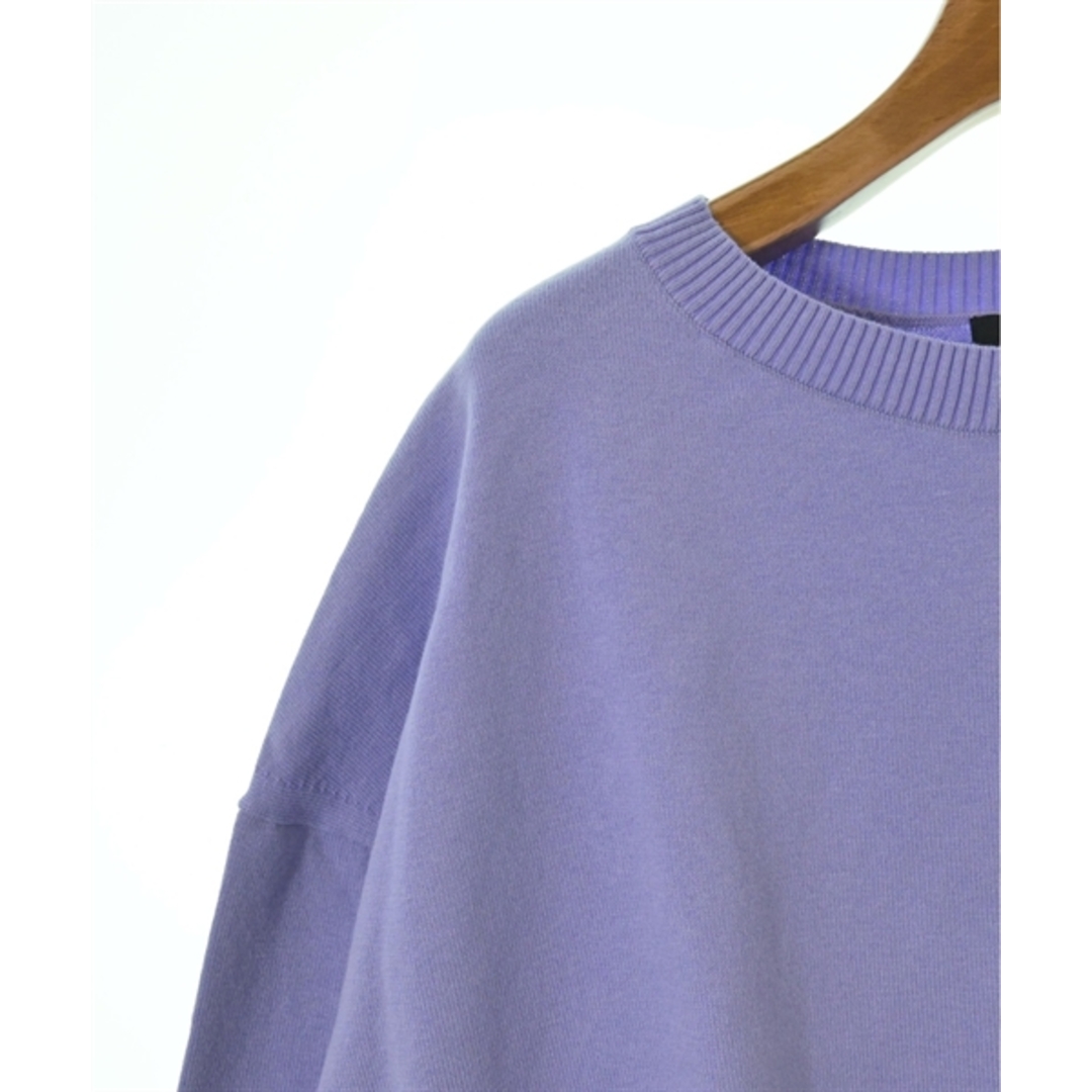 UNTITLED(アンタイトル)のUNTITLED アンタイトル ニット・セーター 44(XL位) 紫 【古着】【中古】 レディースのトップス(ニット/セーター)の商品写真