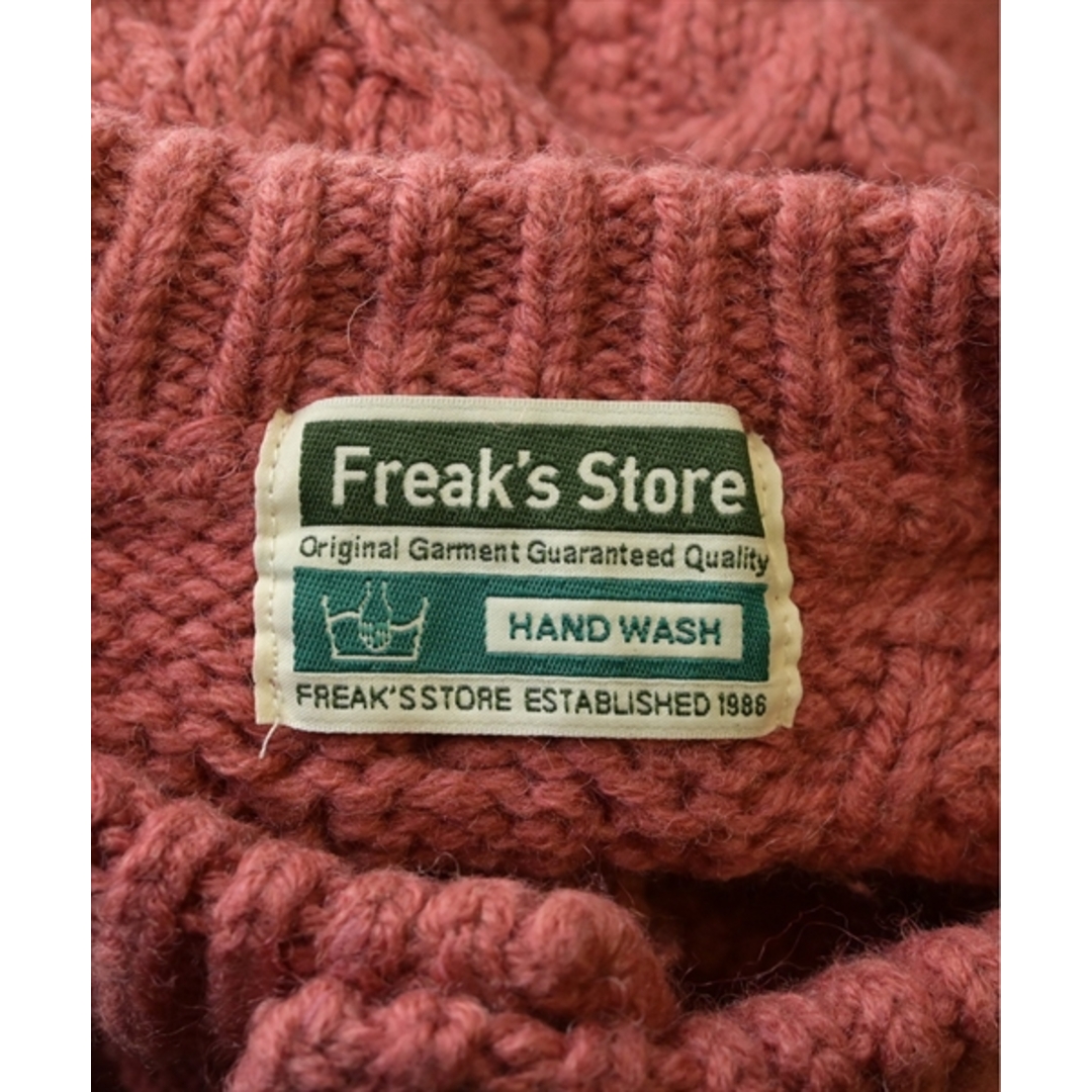 FREAK'S STORE(フリークスストア)のFREAK'S STORE フリークスストア ニット・セーター F ピンク系 【古着】【中古】 レディースのトップス(ニット/セーター)の商品写真