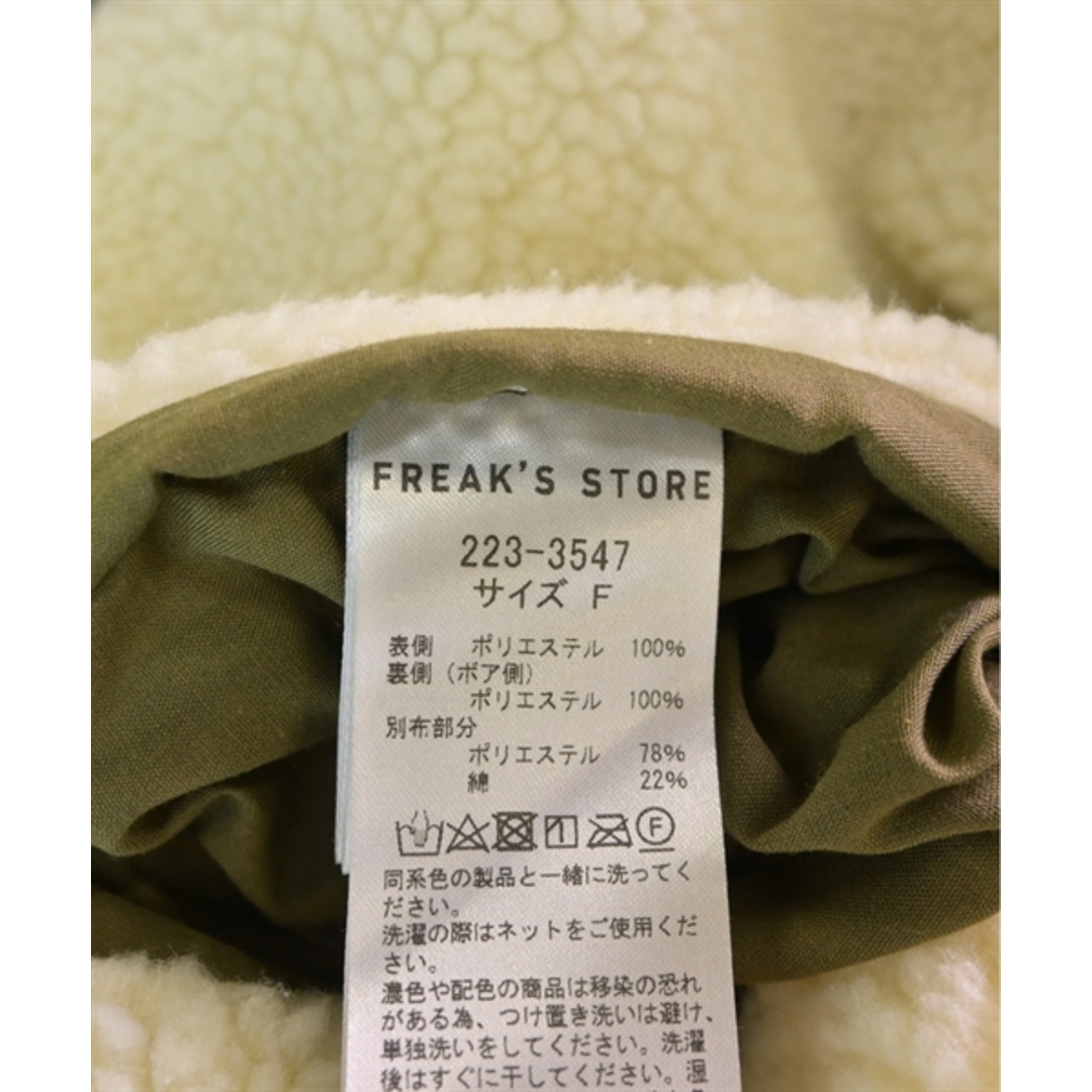 FREAK'S STORE(フリークスストア)のFREAK'S STORE フリークスストア ブルゾン（その他） F カーキ 【古着】【中古】 レディースのジャケット/アウター(その他)の商品写真