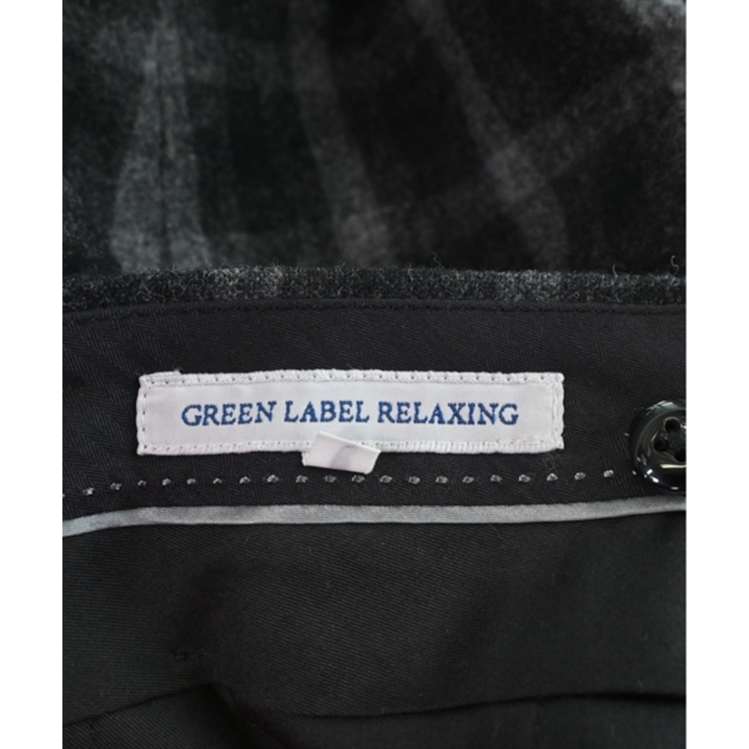 green label relaxing スラックス M 黒 【古着】【中古】 メンズのパンツ(スラックス)の商品写真