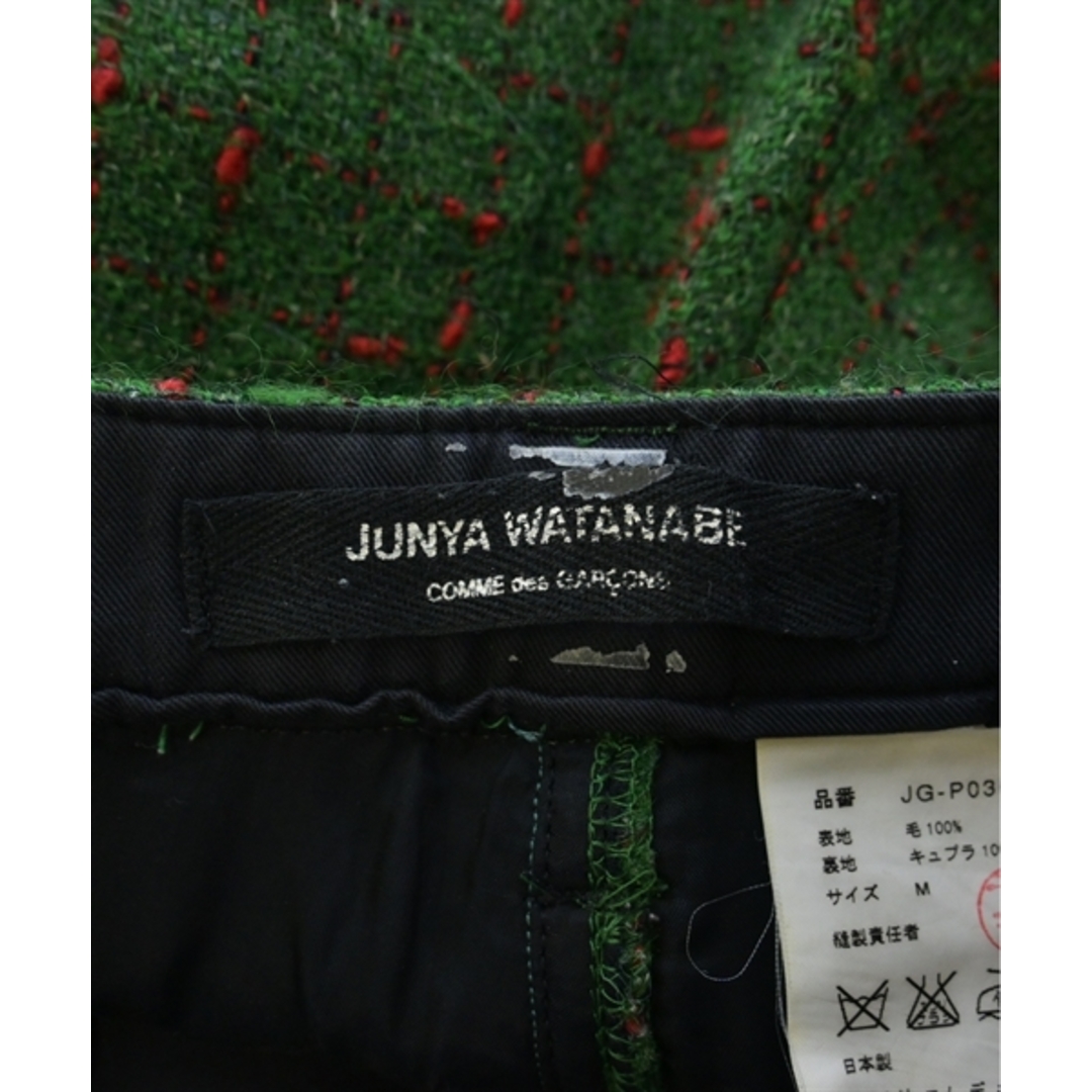 JUNYA WATANABE(ジュンヤワタナベ)のJUNYA WATANABE パンツ（その他） M 緑x赤(チェック) 【古着】【中古】 レディースのパンツ(その他)の商品写真