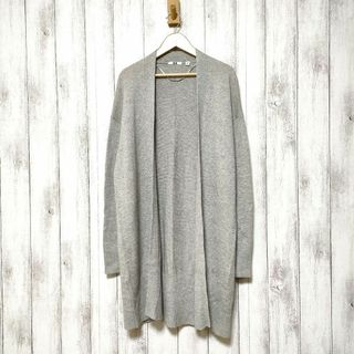 ユニクロ(UNIQLO)のUNIQLO ユニクロ (M)　カシミヤ混ロングカーディガン(カーディガン)