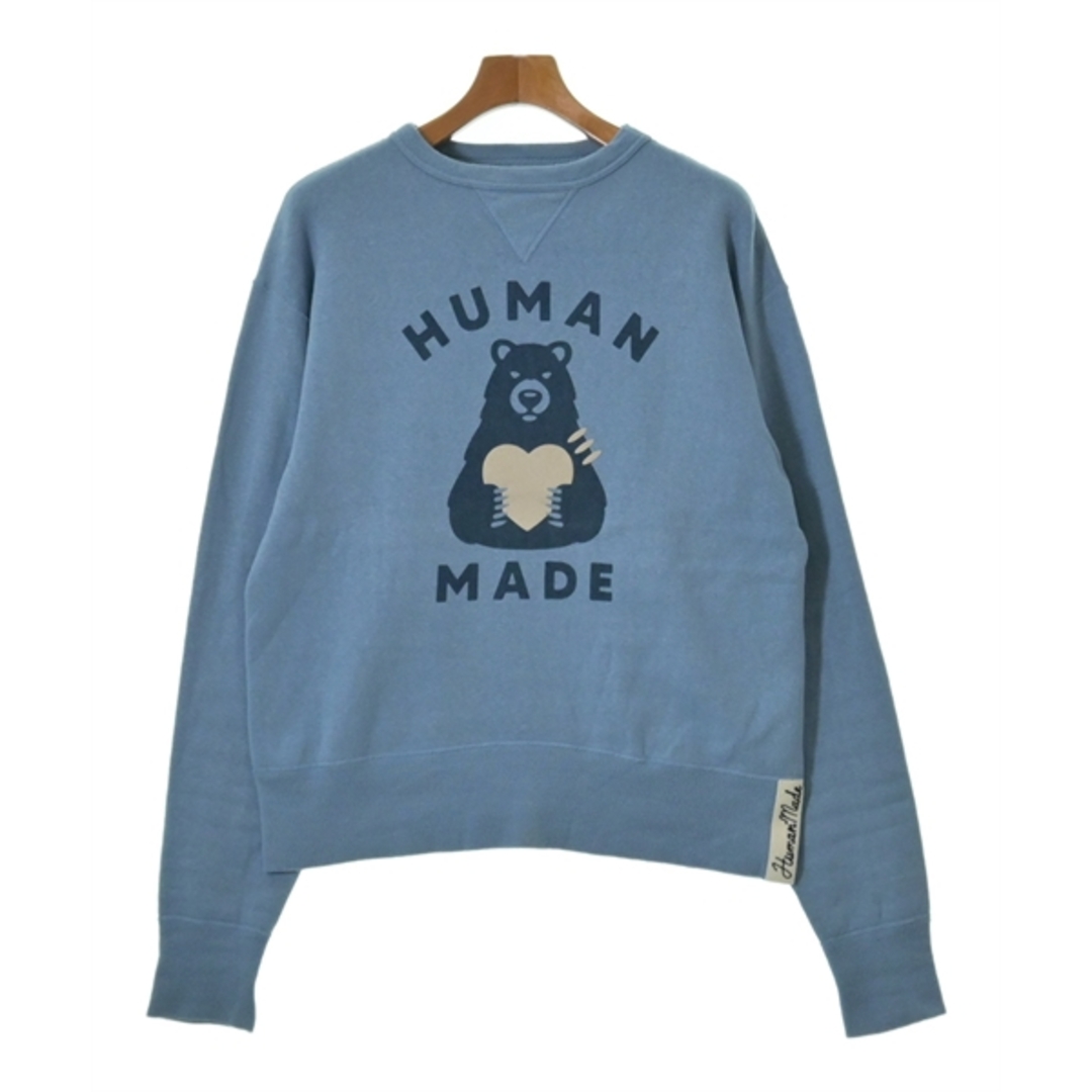 HUMAN MADE(ヒューマンメイド)のHUMAN MADE ヒューマンメイド スウェット M 青系 【古着】【中古】 メンズのトップス(スウェット)の商品写真