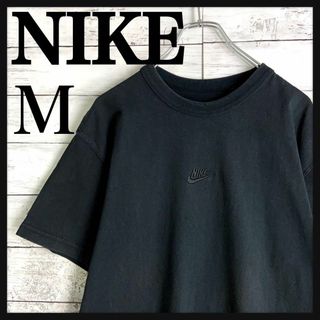 ナイキ(NIKE)の8989【人気デザイン】ナイキ☆センター刺繍ロゴ定番カラーtシャツ　美品(Tシャツ/カットソー(半袖/袖なし))