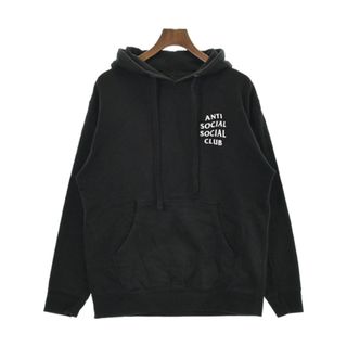 アンチソーシャルソーシャルクラブ(ANTI SOCIAL SOCIAL CLUB)のANTI SOCIAL SOCIAL CLUB パーカー M 黒 【古着】【中古】(パーカー)