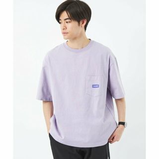 ユナイテッドアローズグリーンレーベルリラクシング(UNITED ARROWS green label relaxing)の【LILAC】【別注】<CHUMS> ロゴ ポケット Tシャツ カットソー(その他)