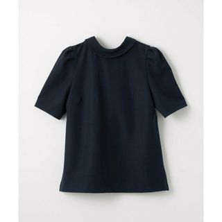 ユナイテッドアローズグリーンレーベルリラクシング(UNITED ARROWS green label relaxing)の【NAVY】<MAKE BETTER THINGS>コラボ バック Vネック リボン ブラウス(シャツ/ブラウス(長袖/七分))