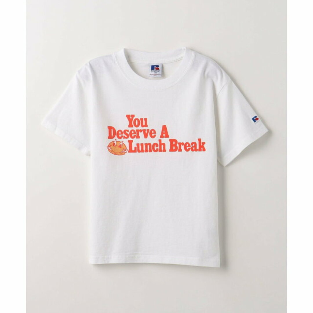 UNITED ARROWS green label relaxing(ユナイテッドアローズグリーンレーベルリラクシング)の【WHITE】【110cm】【別注】<RUSSELL ATHLETIC>EX TJ Book store Tシャツ 110cm-130cm キッズ/ベビー/マタニティのキッズ服女の子用(90cm~)(Tシャツ/カットソー)の商品写真