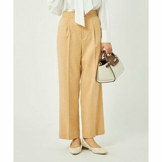 ユナイテッドアローズグリーンレーベルリラクシング(UNITED ARROWS green label relaxing)の【ORANGE】スラブツイル ワイド ストレート パンツ -防シワ-(その他)