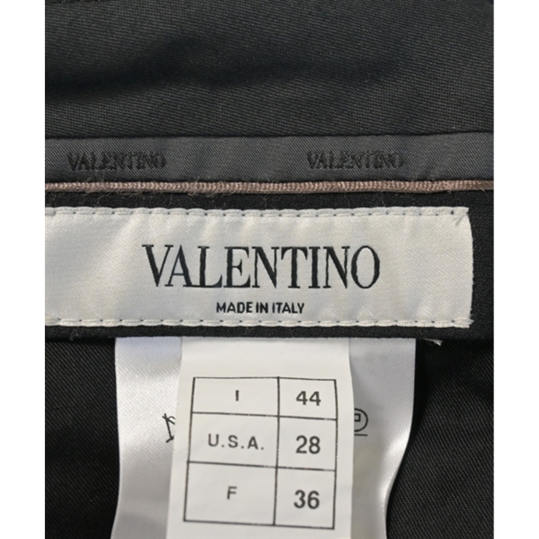 VALENTINO(ヴァレンティノ)のVALENTINO ヴァレンティノ スラックス 44(S位) 黒 【古着】【中古】 メンズのパンツ(スラックス)の商品写真