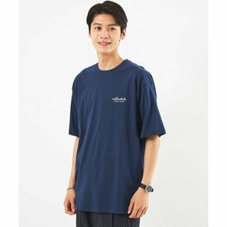 ユナイテッドアローズグリーンレーベルリラクシング(UNITED ARROWS green label relaxing)の【NAVY】【別注】<MALIBU SHIRTS>GLR ドッグ ビーチ2 プリント Tシャツ(Tシャツ/カットソー(半袖/袖なし))