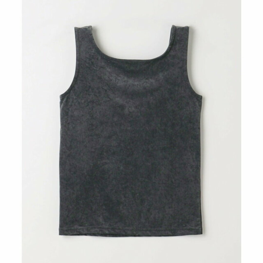 UNITED ARROWS green label relaxing(ユナイテッドアローズグリーンレーベルリラクシング)の【DK.GRAY】トリアセ ベロア タンクトップ レディースのトップス(タンクトップ)の商品写真