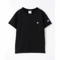 【BLACK】<Champion>TJ ショートスリーブ Tシャツ 100cm-