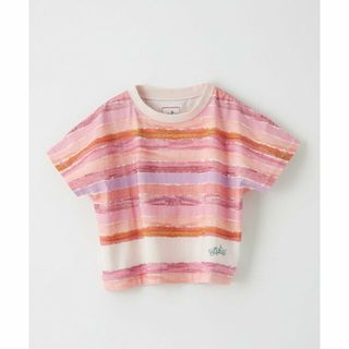 ユナイテッドアローズグリーンレーベルリラクシング(UNITED ARROWS green label relaxing)の【PINK】【別注】Eric Carle*green label relaxing ボーダーTシャツ(その他)