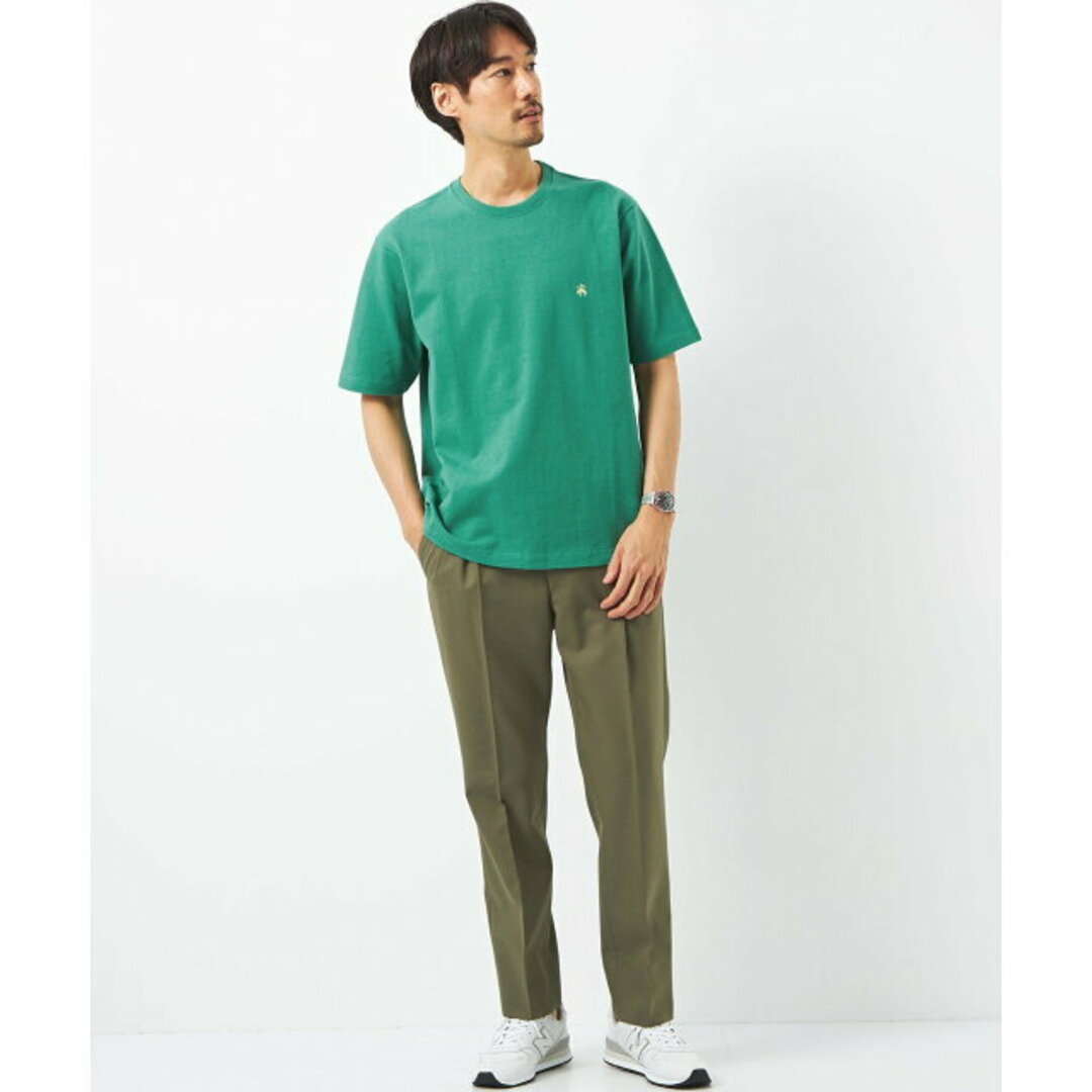 UNITED ARROWS green label relaxing(ユナイテッドアローズグリーンレーベルリラクシング)の【KELLY】【別注】<Brooks Brothers>PIQUE クルーネック カットソー Tシャツ メンズのトップス(Tシャツ/カットソー(半袖/袖なし))の商品写真