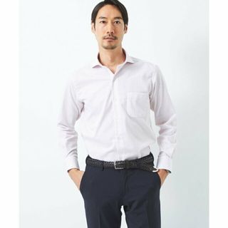 ユナイテッドアローズグリーンレーベルリラクシング(UNITED ARROWS green label relaxing)の【LT.PINK】コットン パナマ ストライプ スリム カッタウェイ ドレスシャツ -イージーアイロン・接触冷感-(その他)