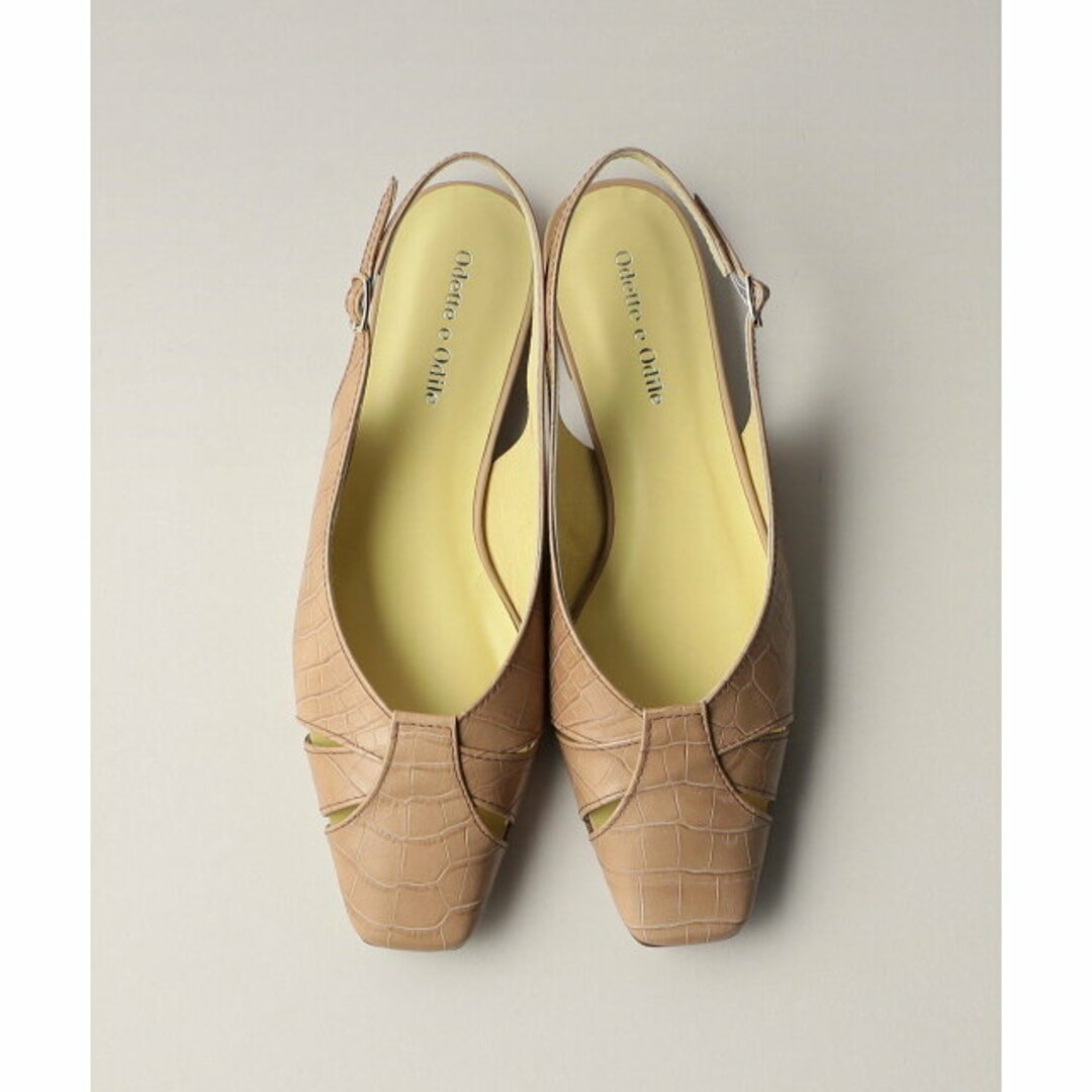 Odette e Odile(オデットエオディール)の【BEIGE】インステップクロス フラット10 レディースの靴/シューズ(ハイヒール/パンプス)の商品写真