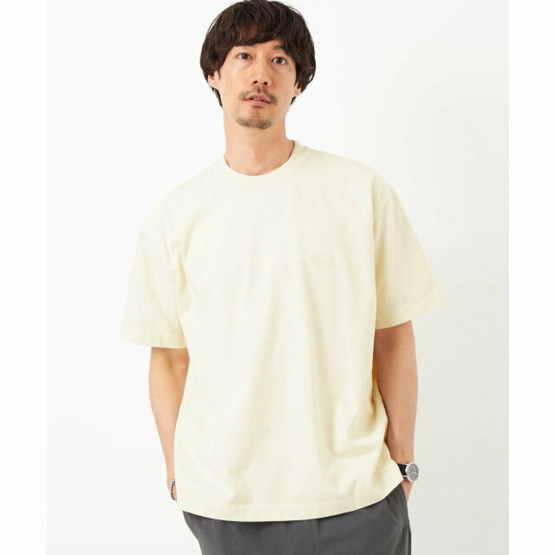 UNITED ARROWS green label relaxing(ユナイテッドアローズグリーンレーベルリラクシング)の【OFF WHITE】<Manhattan Portage>GD Morning at Coffee&Rose Tシャツ メンズのトップス(Tシャツ/カットソー(半袖/袖なし))の商品写真