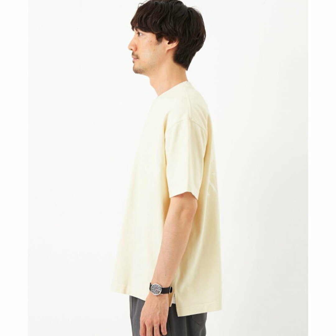 UNITED ARROWS green label relaxing(ユナイテッドアローズグリーンレーベルリラクシング)の【OFF WHITE】<Manhattan Portage>GD Morning at Coffee&Rose Tシャツ メンズのトップス(Tシャツ/カットソー(半袖/袖なし))の商品写真