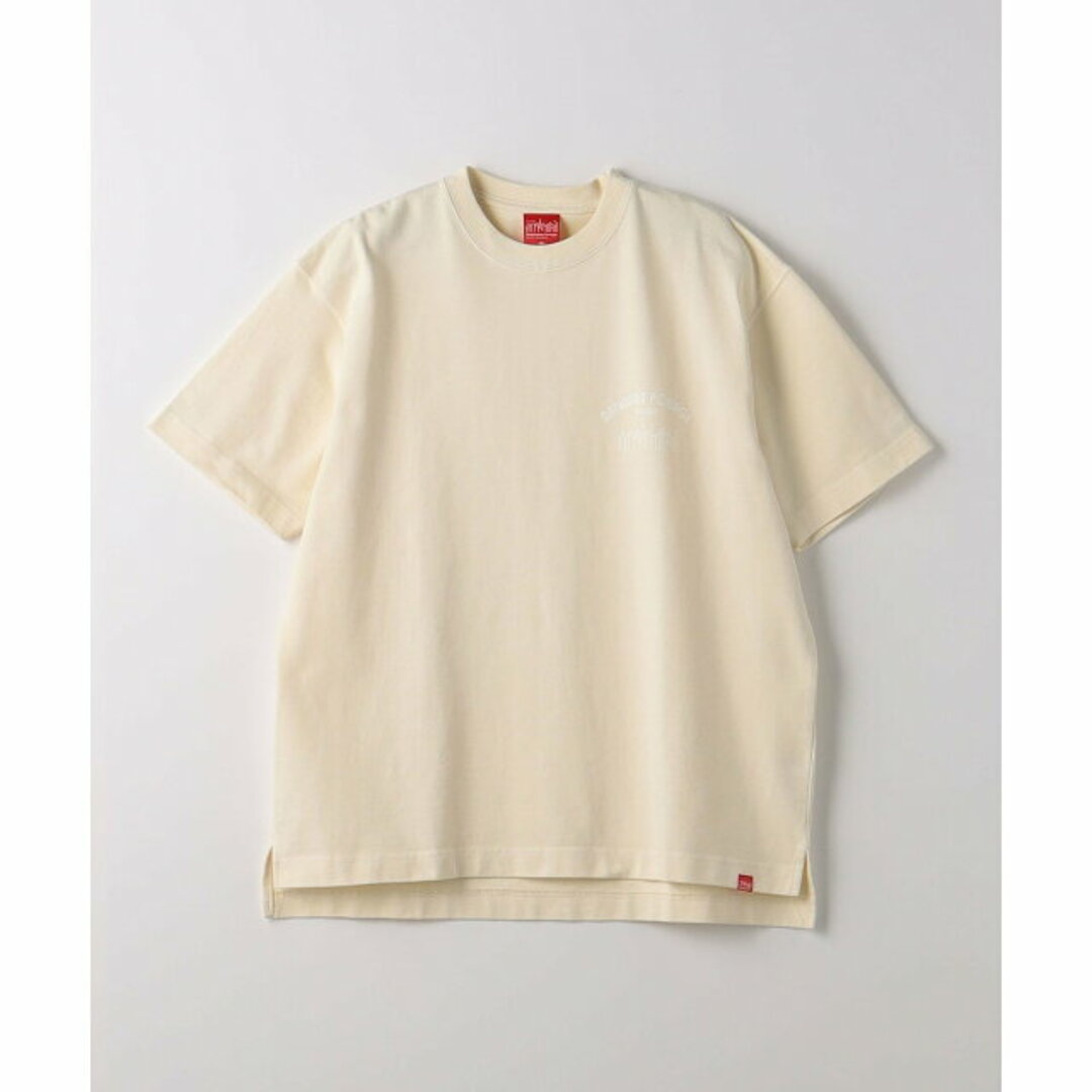 UNITED ARROWS green label relaxing(ユナイテッドアローズグリーンレーベルリラクシング)の【OFF WHITE】<Manhattan Portage>GD Morning at Coffee&Rose Tシャツ メンズのトップス(Tシャツ/カットソー(半袖/袖なし))の商品写真