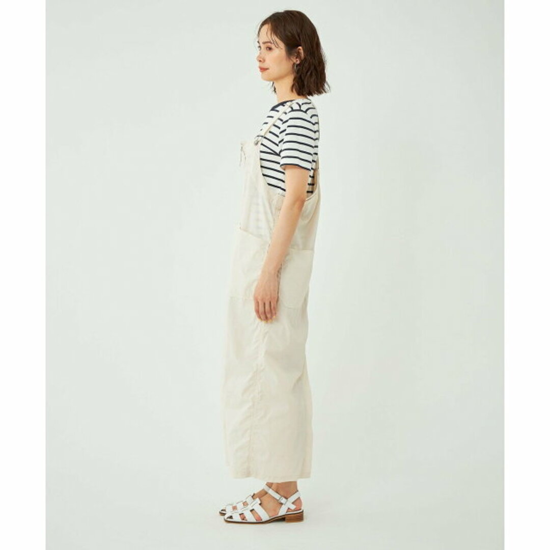 UNITED ARROWS green label relaxing(ユナイテッドアローズグリーンレーベルリラクシング)の【OFF WHITE】【FREE】<LAND&WATER>MFG コットン ナイロン ジャンパースカート -撥水・UVカット- レディースのワンピース(ロングワンピース/マキシワンピース)の商品写真