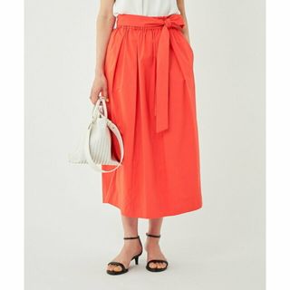 ユナイテッドアローズグリーンレーベルリラクシング(UNITED ARROWS green label relaxing)の【ORANGE】ライトギャザー コクーン スカート(ロングスカート)