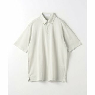 ユナイテッドアローズグリーンレーベルリラクシング(UNITED ARROWS green label relaxing)の【LT.GRAY】DUADRY CLEAN バーズアイ ボタンダウン II ポロシャツ -吸水速乾・抗菌-(その他)