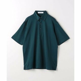 ユナイテッドアローズグリーンレーベルリラクシング(UNITED ARROWS green label relaxing)の【DK.GREEN】DUADRY CLEAN バーズアイ ボタンダウン II ポロシャツ -吸水速乾・抗菌-(その他)