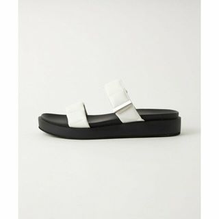 ユナイテッドアローズグリーンレーベルリラクシング(UNITED ARROWS green label relaxing)の【WHITE】パファー プラット サンダル(その他)