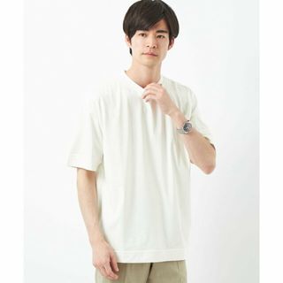 ユナイテッドアローズグリーンレーベルリラクシング(UNITED ARROWS green label relaxing)の【WHITE】<gim>プラチナフェイスコットン Tシャツ(Tシャツ/カットソー(半袖/袖なし))