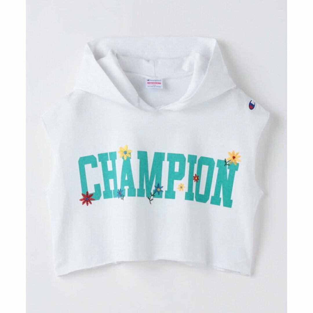 UNITED ARROWS green label relaxing(ユナイテッドアローズグリーンレーベルリラクシング)の【OFF WHITE】<Champion>TJ カットスリーブTEE 110cm-140cm キッズ/ベビー/マタニティのキッズ服女の子用(90cm~)(Tシャツ/カットソー)の商品写真