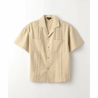 ユナイテッドアローズグリーンレーベルリラクシング(UNITED ARROWS green label relaxing)の【BEIGE】タック 刺繍シャツ 150cm-160cm(その他)