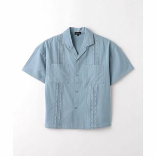 ユナイテッドアローズグリーンレーベルリラクシング(UNITED ARROWS green label relaxing)の【LT.BLUE】タック 刺繍シャツ 150cm-160cm(その他)