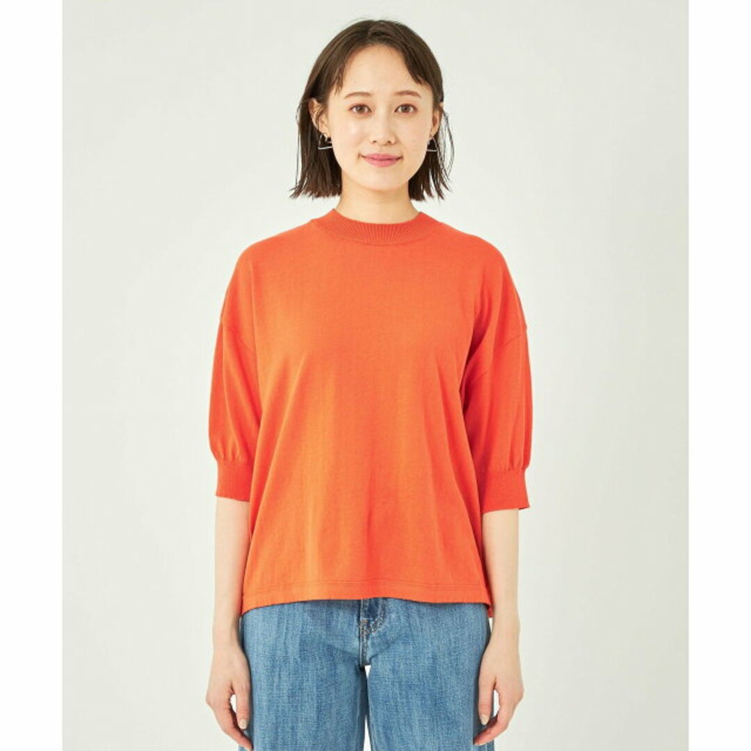 UNITED ARROWS green label relaxing(ユナイテッドアローズグリーンレーベルリラクシング)の【ORANGE】【FREE】<MEYAME> コットン ニット T レディースのトップス(ニット/セーター)の商品写真