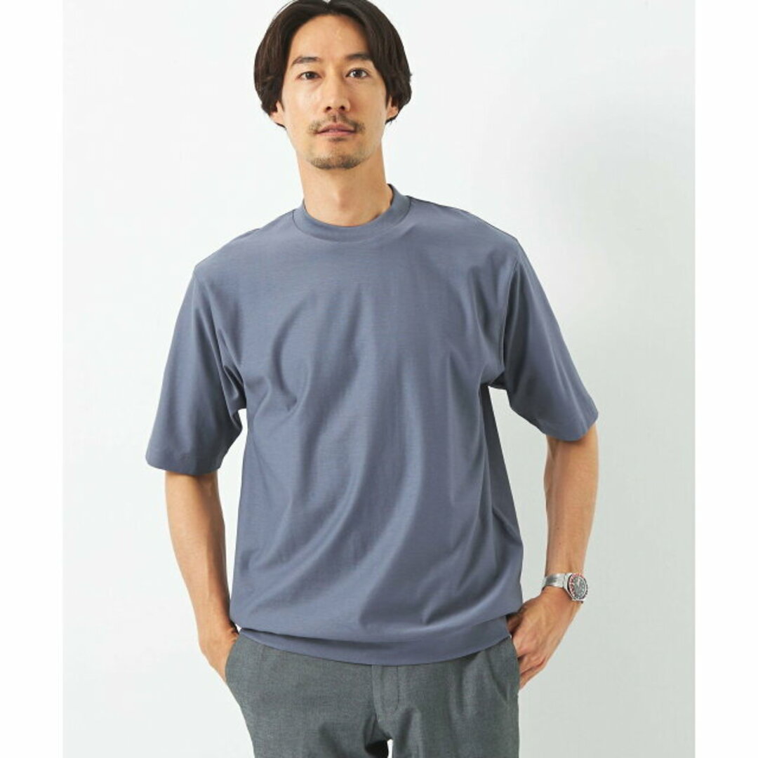 UNITED ARROWS green label relaxing(ユナイテッドアローズグリーンレーベルリラクシング)の【MD.GRAY】ミラノビズ クルーネック Tシャツ その他のその他(その他)の商品写真