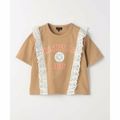 【MD.BROWN】カレッジ ロゴフリルTシャツ 100cm-130cm