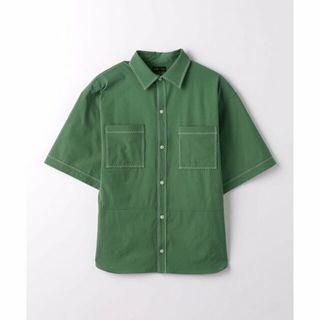 ユナイテッドアローズグリーンレーベルリラクシング(UNITED ARROWS green label relaxing)の【DK.GREEN】TJ ジグザグステッチ シャツ 150cm-160cm(その他)