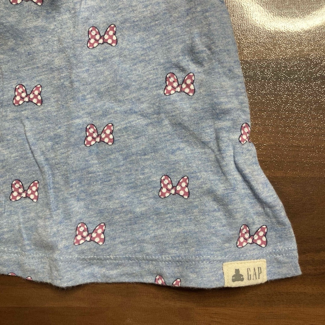 babyGAP(ベビーギャップ)の【GAP】ディズニー ミニーマウス柄 セットアップ キッズ/ベビー/マタニティのベビー服(~85cm)(Ｔシャツ)の商品写真