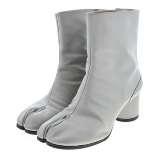 Maison Margiela ブーツ 40(25cm位) グレーベージュ 【古着】【中古】(ブーツ)