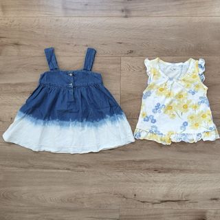 ベビーギャップ(babyGAP)のbaby Gap  ベビー　キッズ　女の子　夏物　トップス　80cm 90cm(Tシャツ/カットソー)