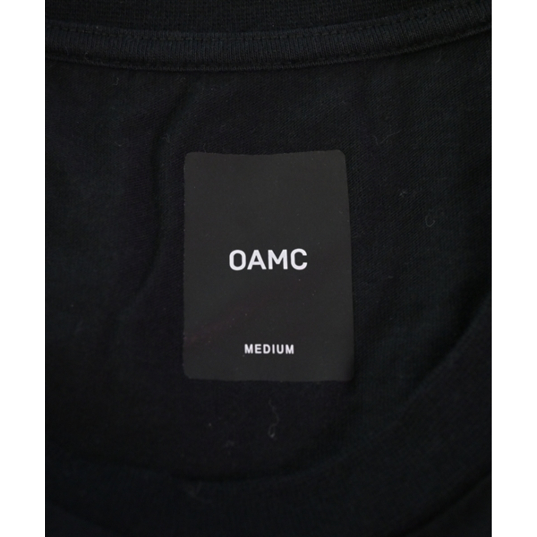 OAMC(オーエーエムシー)のOAMC オーエーエムシー Tシャツ・カットソー M 黒 【古着】【中古】 メンズのトップス(Tシャツ/カットソー(半袖/袖なし))の商品写真