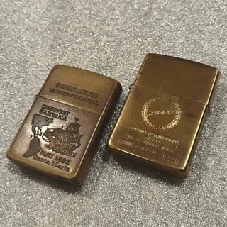 ジッポー(ZIPPO)の【USED品】ZIPPO 1990年&1991年製 2点セット(タバコグッズ)